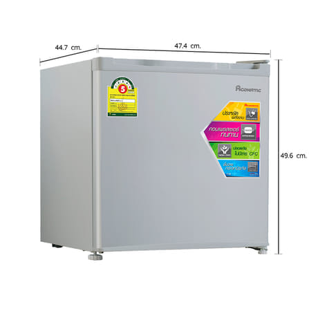 ตู้เย็น มินิบาร์ ACONATIC รุ่น AN-FR468 ขนาด 1.7 คิว สีเงิน_1